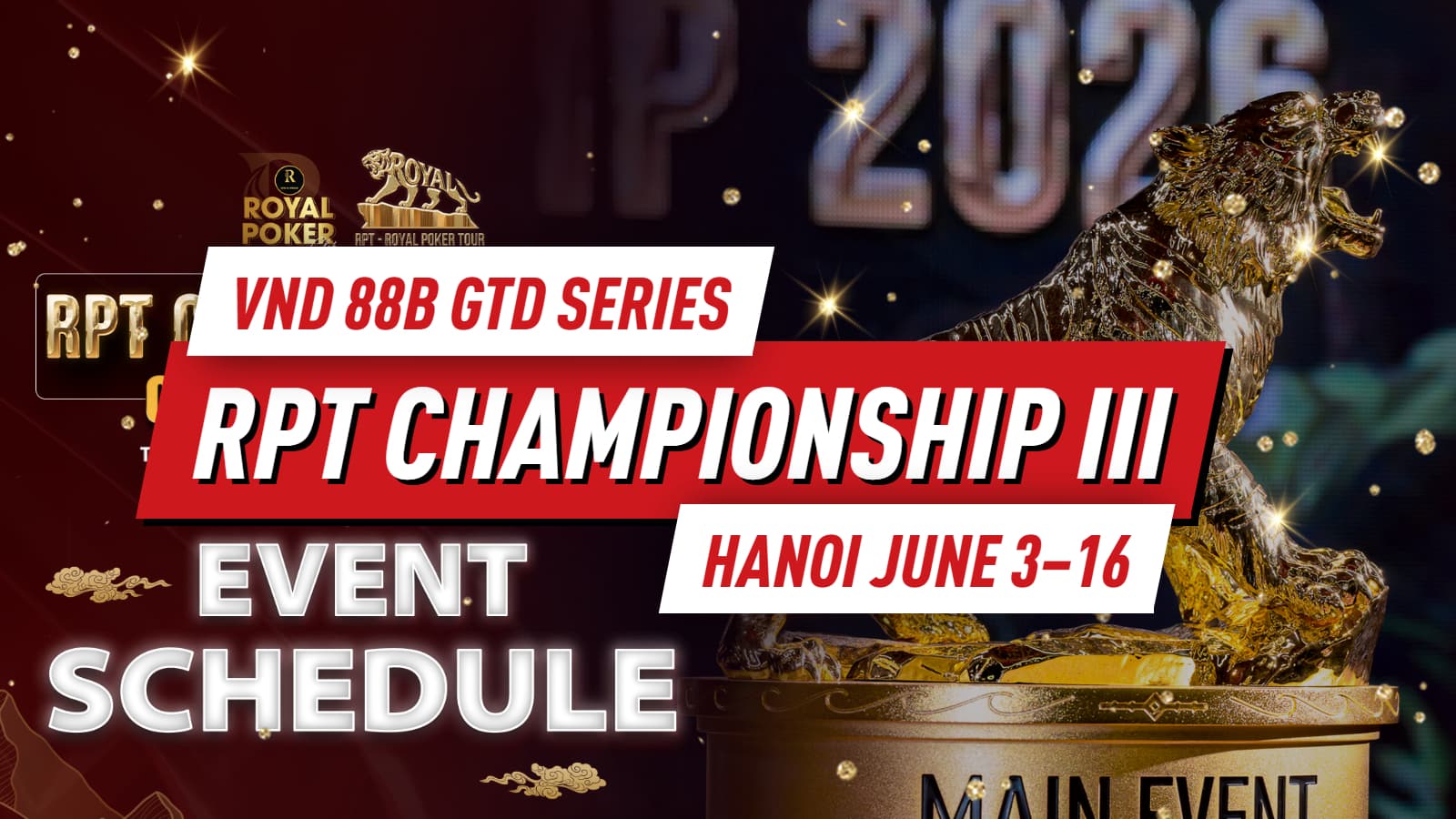 RPT Championship III Lights Up Hanoi June 3–16