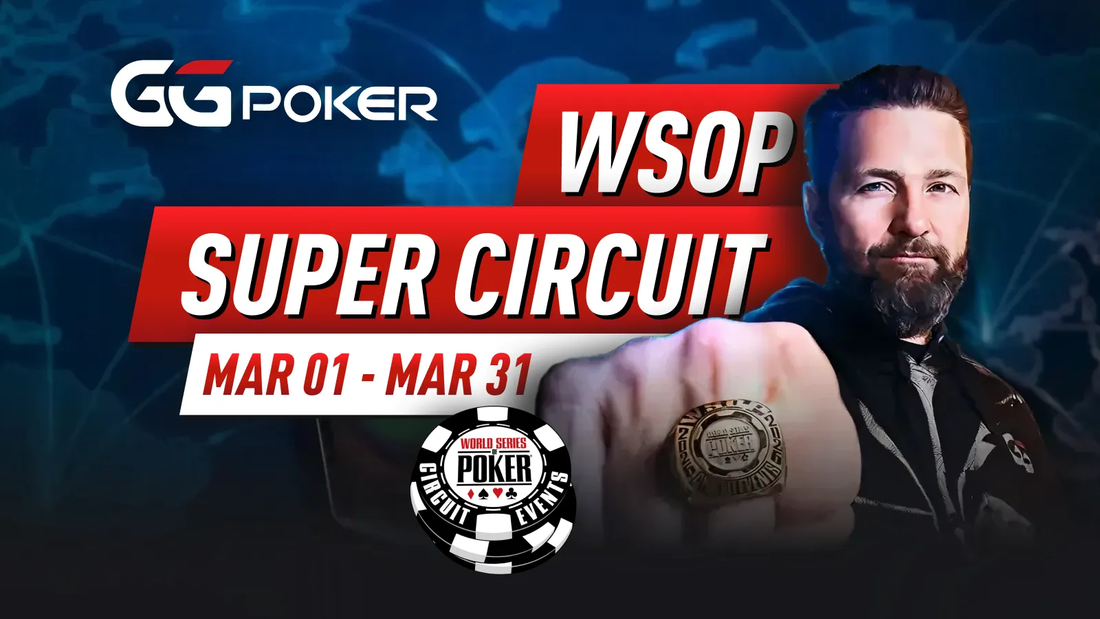 WSOP Super Circuit 2026 – 18 Gold Rings. $15M Main Event