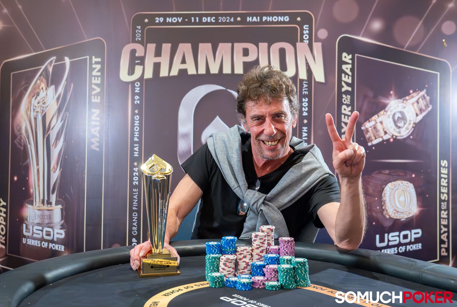 Herve Gouzil Wins Record Breaking USOP Grand Finale Madness Kick Off