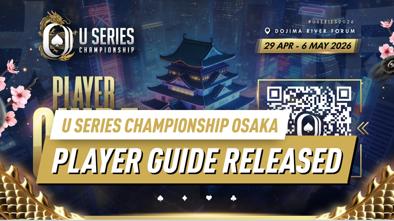 U Series Championship Osaka Unveils Official Player Guide with Full Event Details