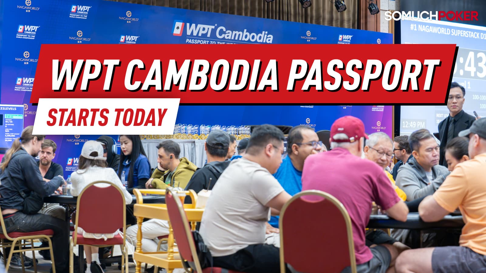 WPT Cambodia: Passport to the World Championship Begins Today in NagaWorld