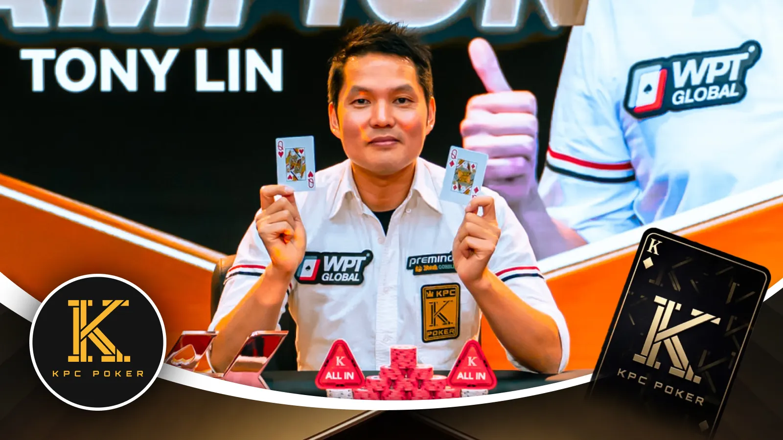 Tony Lin Wins KPC 5M High Roller for KRW 134 Million After Heads-Up Deal