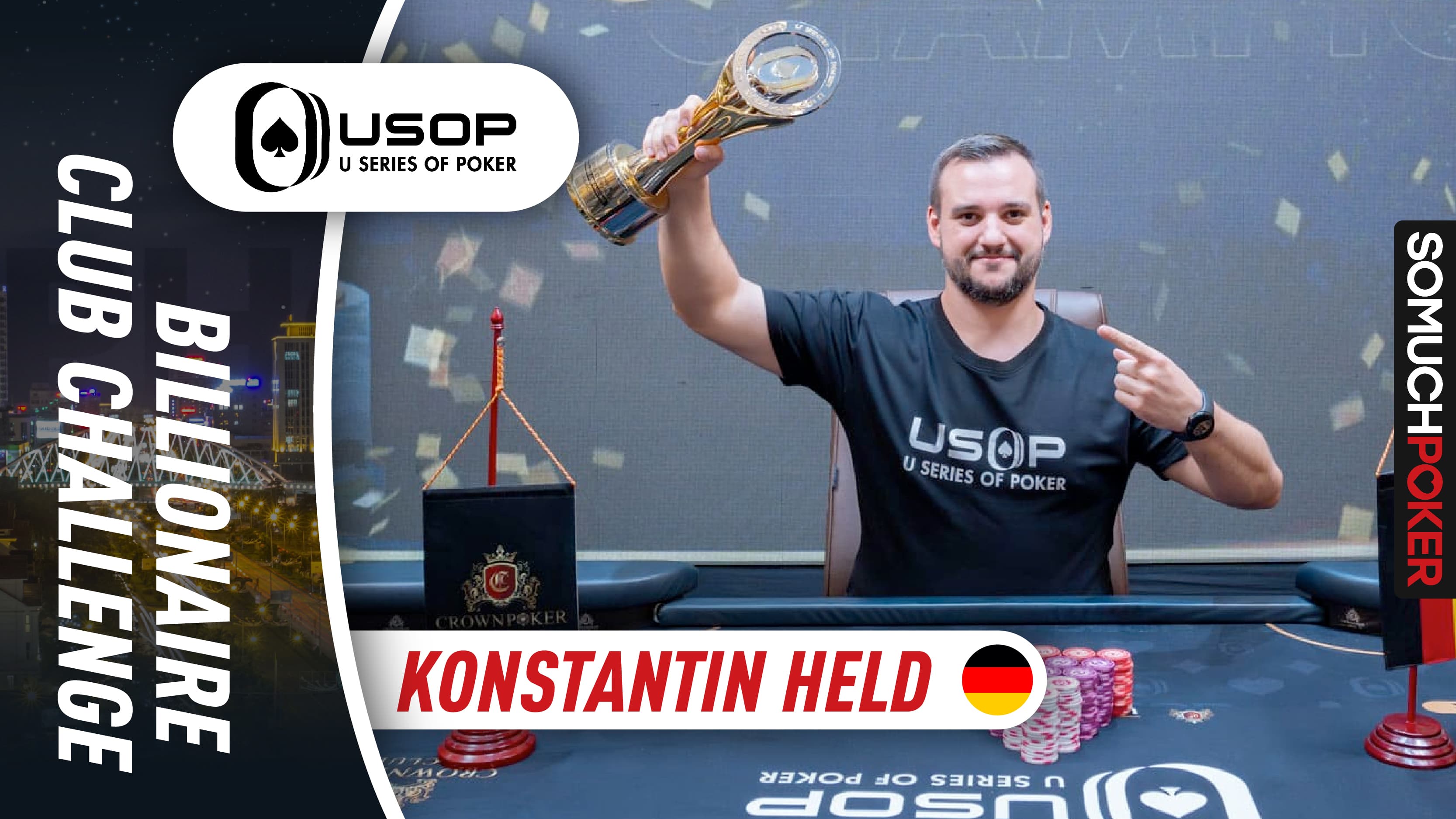 Germany’s Konstantin Held takes down USOP Hai Phong Billionaire Club Challenge
