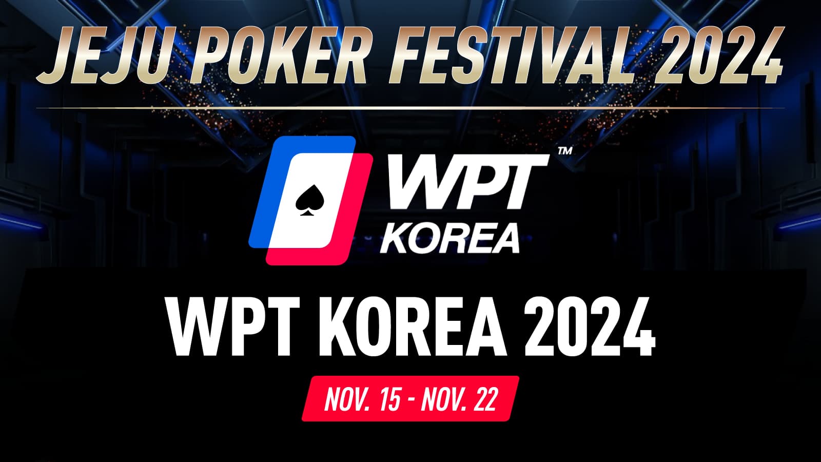 Jeju Poker Festival Opens with WPT Korea on Spotlight