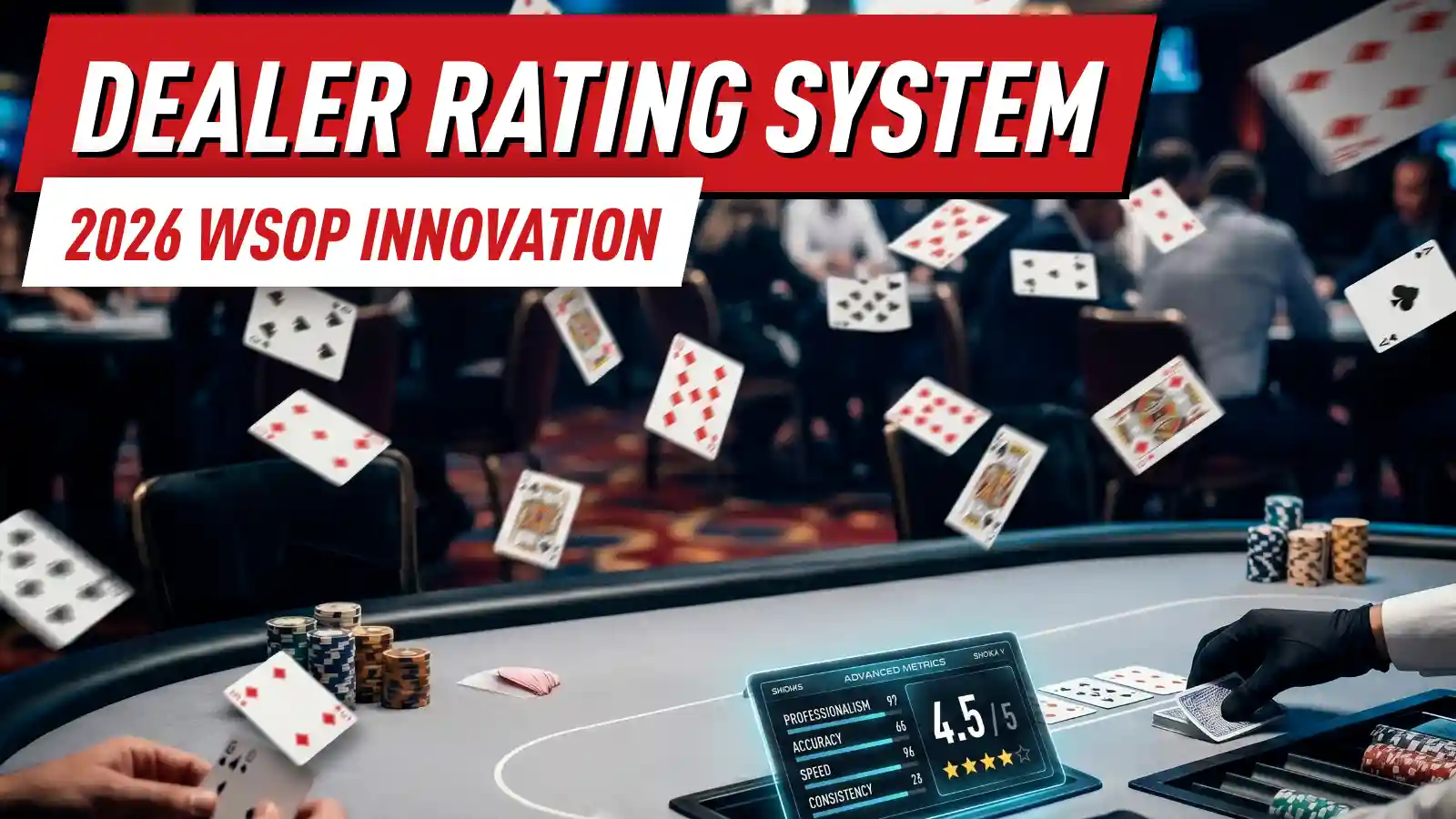 Introducing the 2026 WSOP Dealer Rating System