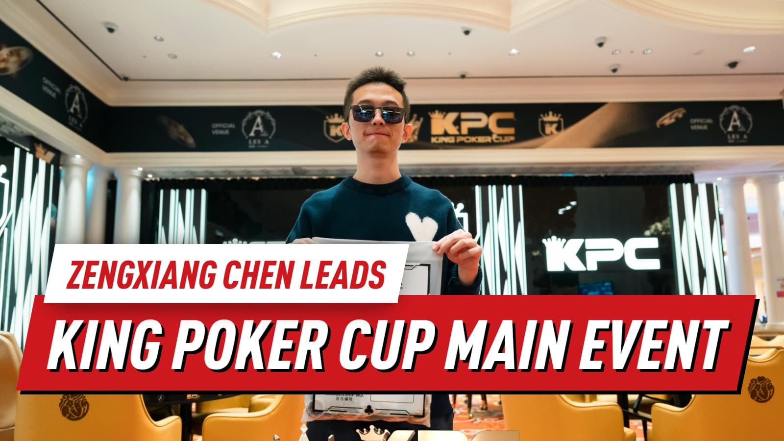 Zengxiang Chen Leads Final 50 After Day 1B of King’s Main Event