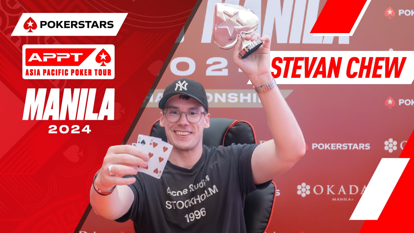 APPT Manila Championship 2024: Jesus Rivera leads Okada Kick Off Day 1 rounds; Stevan Chew, Rene Mar David, and Horace Leung ship opening day victories