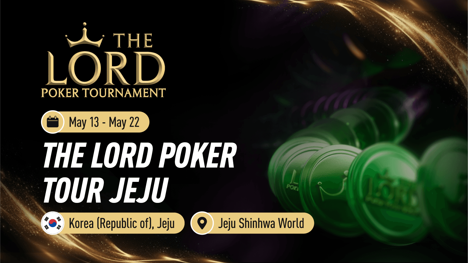 US$ 8 Million Guarantee Headlines The Lord Poker Tournament's Upcoming Debut