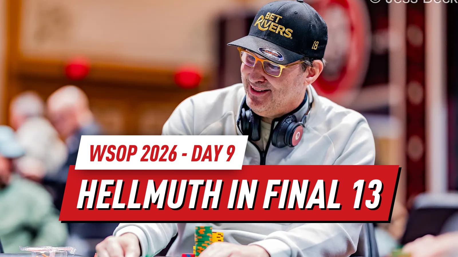 WSOP 2026 Day 9 Recap: Three Bracelets Won as Hellmuth and Deeb Eye $10K Lowball Championship