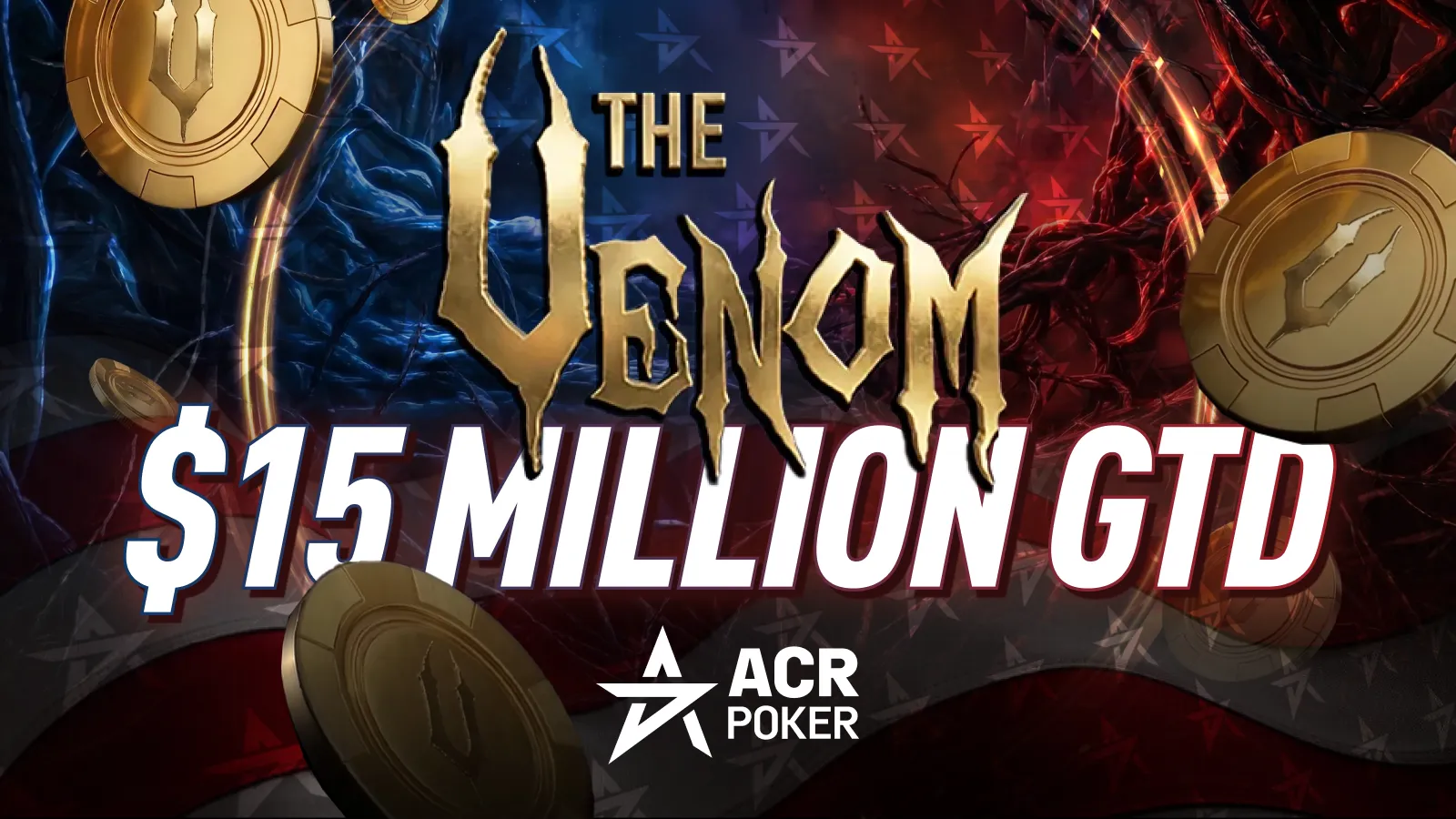 ACR Poker Venom 2026: 4 Flights Left, $15M GTD