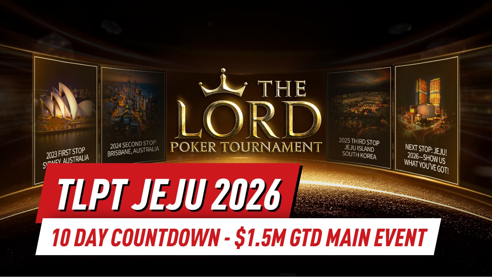 TLPT Jeju 2026 Set to Ignite in 10 Days With $1.5M Main Event