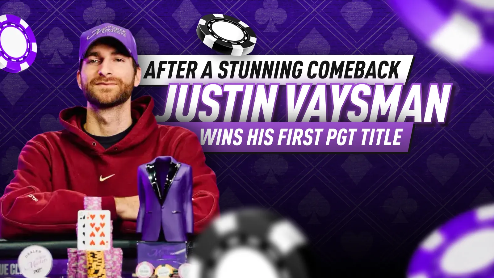 Justin Vaysman Wins Poker Masters Event #6 After Stunning Comeback