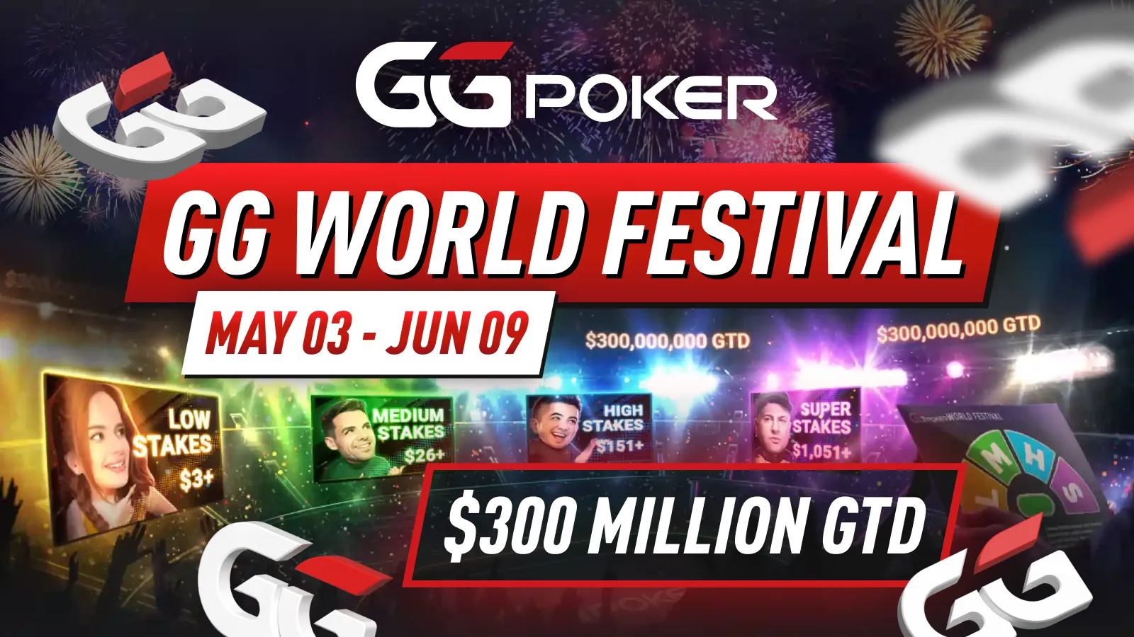 GG World Festival 2026 - GGPoker $300M GTD, Every Tier, Every Player