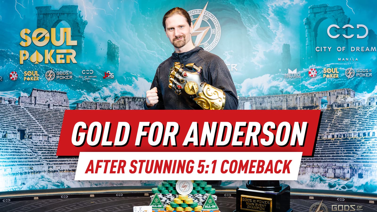Dakota Anderson Claims GOP Manila Main Event Title for a Career-Best PHP 6.3 Million (~$101,000)