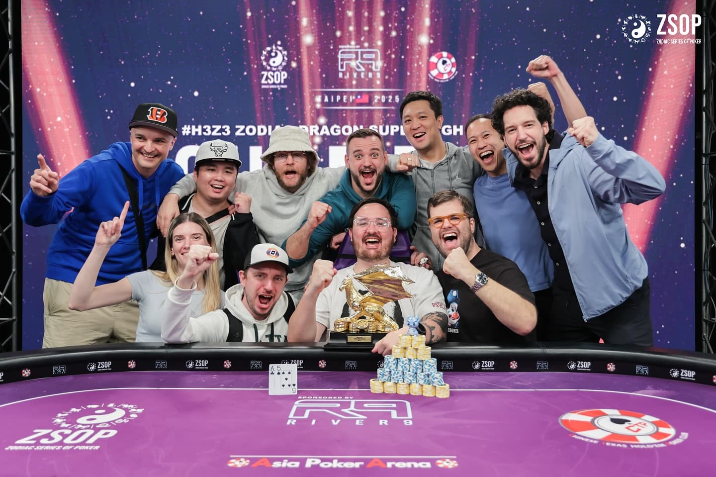 Zodiac Series Of Poker Rocks Taiwan With Big Fields As Main Event Approaches