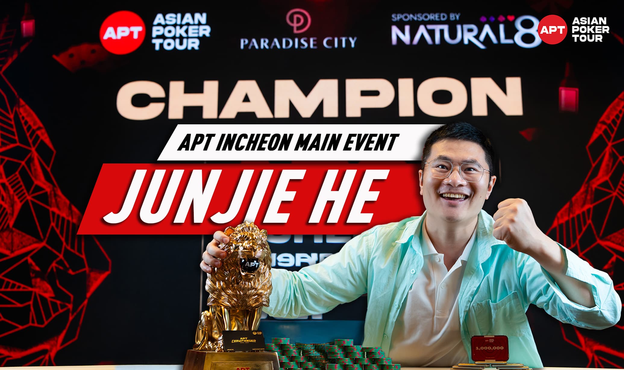 Junjie He Takes It To The Limit At 2025 APT Incheon Main Event