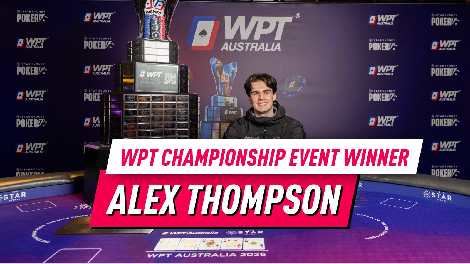 Alex Thompson Wins WPT Australia 2026 Championship for AUD 450,900