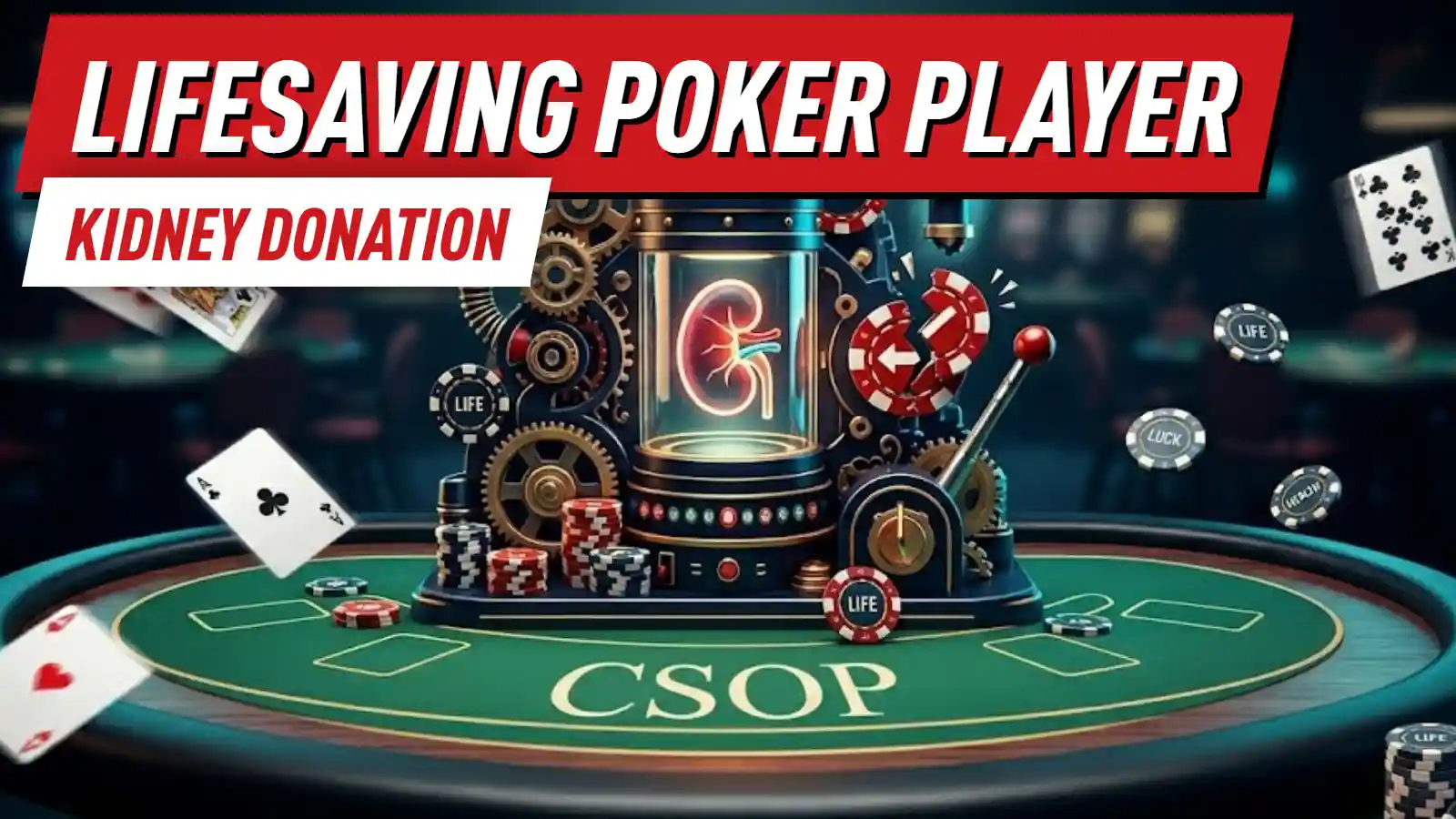 Poker Player's Lifesaving Kidney Donation: Devastating Setback Arose