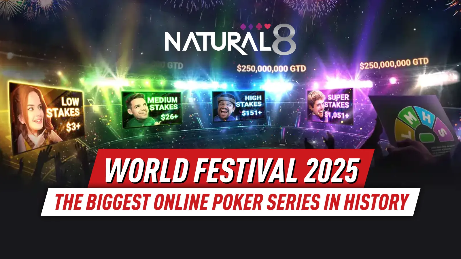 Poker’s Biggest Online Series Returns to Natural8: GG World Festival with $250M GTD Starts on May 4