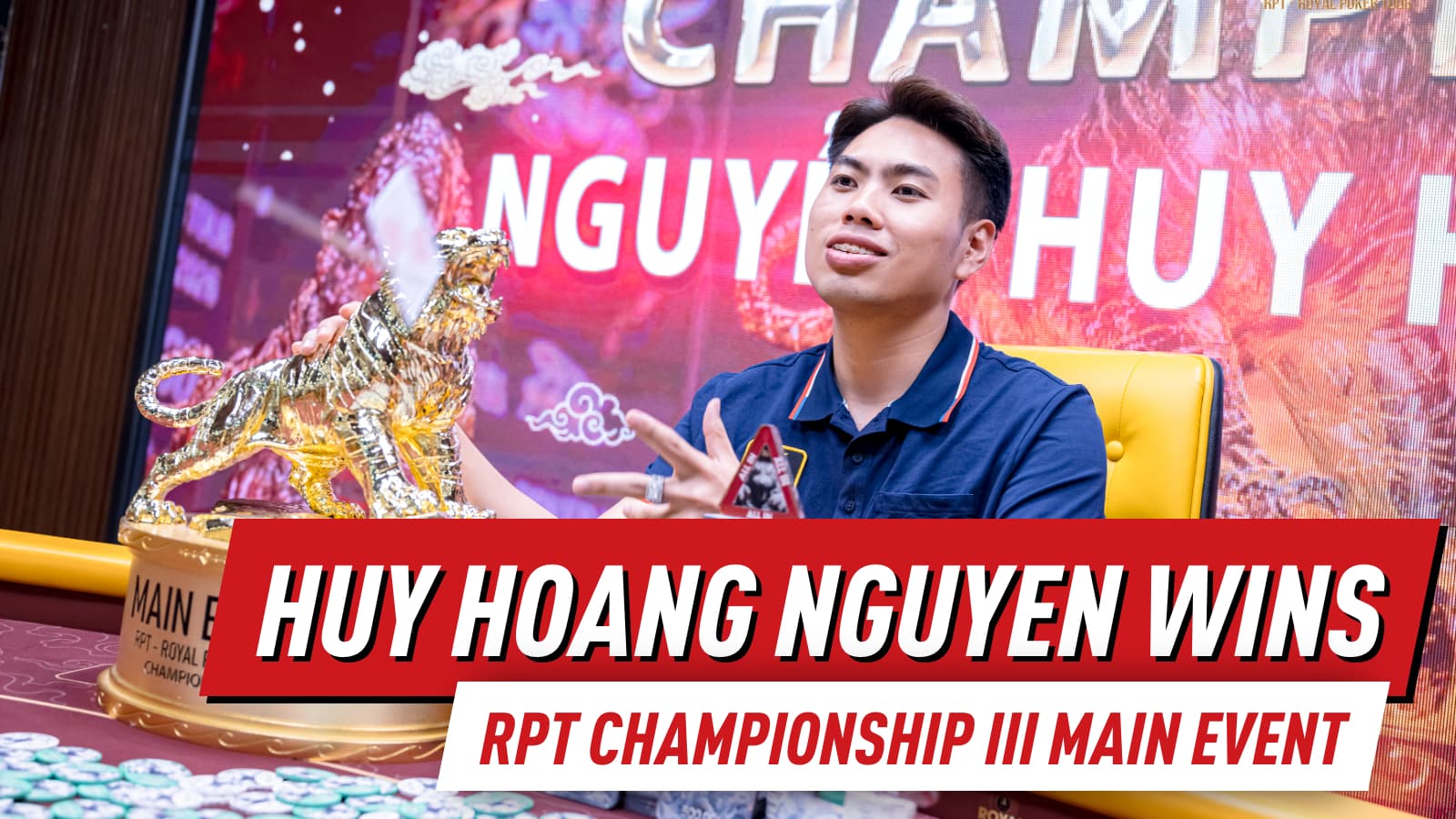 Huy Hoang Nguyen Doubles Career Earnings after Outlasting 1,047 Entries in RPT Main Event
