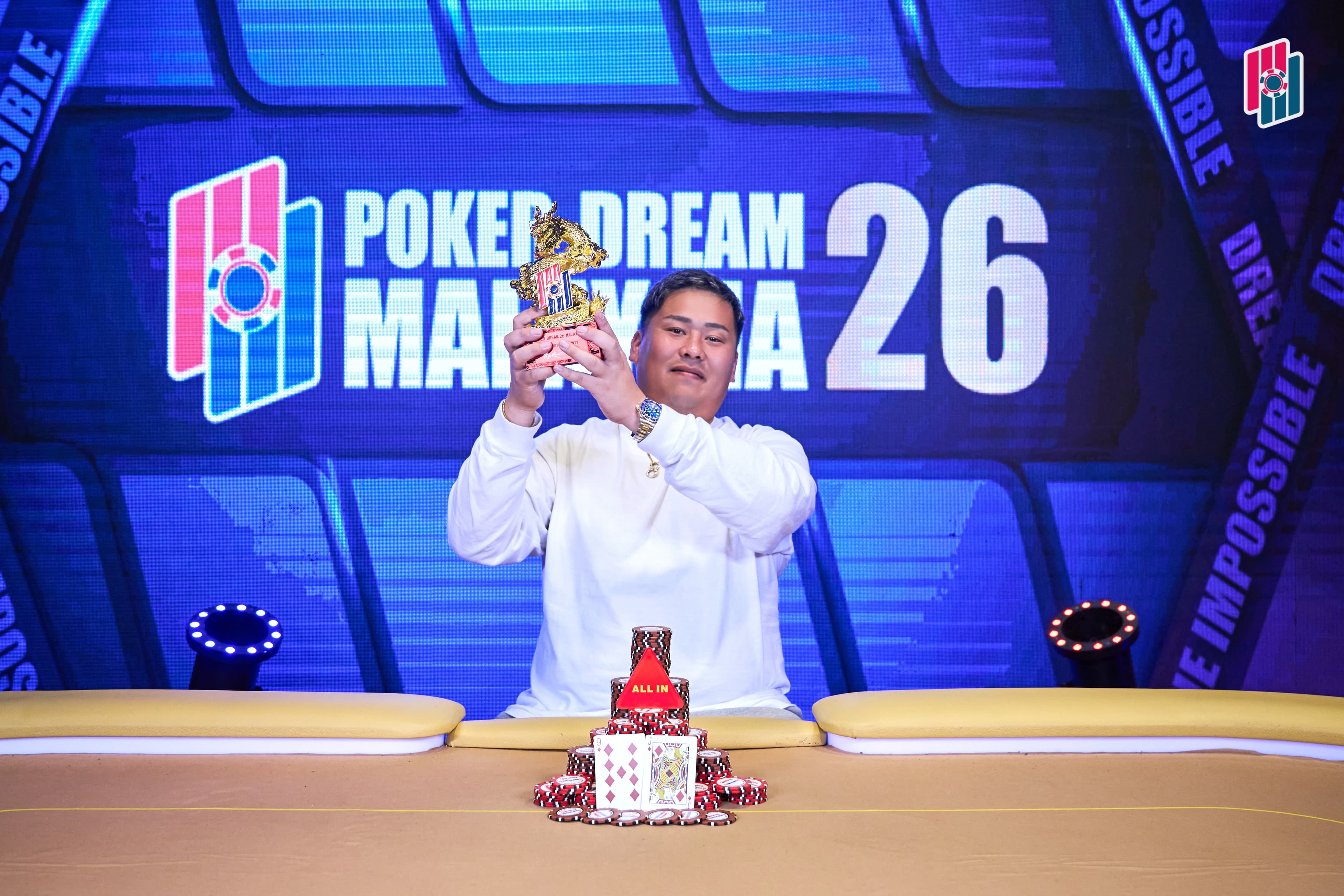 Yota Kitamura Denies Xiaosheng Zheng for His First Poker Dream Trophy at Mystery Bounty
