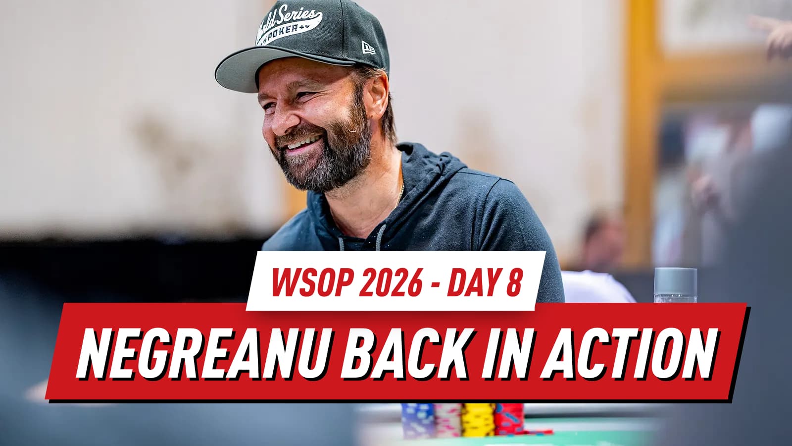 WSOP 2026 Day 8 Recap: Hubbard Wins Bracelet as Negreanu Bags a Top Stack in $10K Lowball Championship