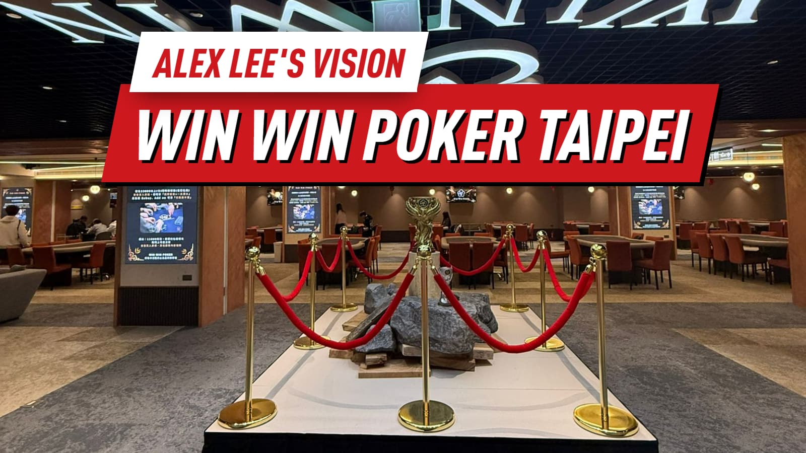 The Start of a New Chapter for Live Poker in Taiwan: Alex Lee Officially Launches Win Win Poker in Taipei City