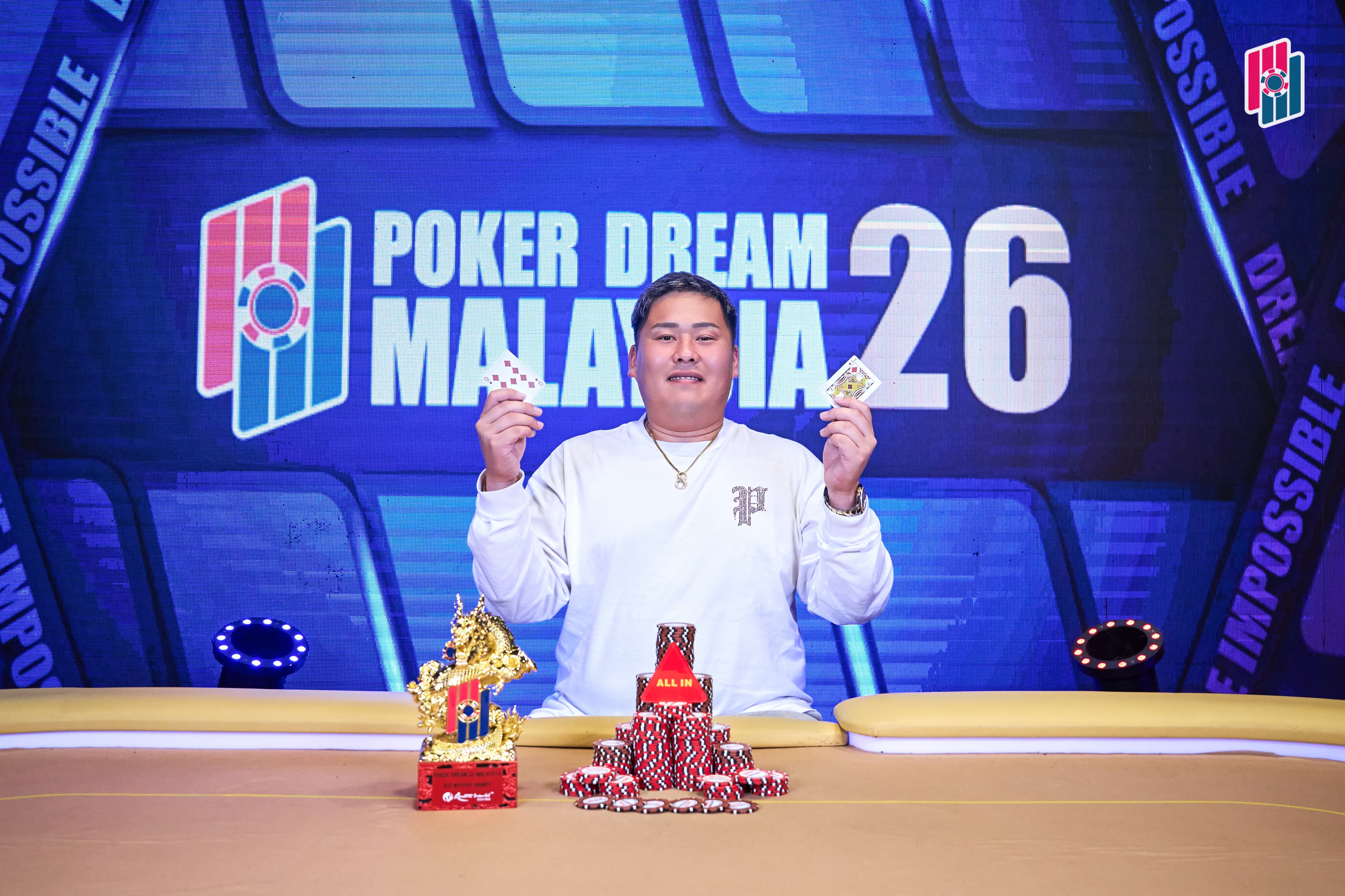 Yota Kitamura Denies Xiaosheng Zheng for His First Poker Dream Trophy at Mystery Bounty