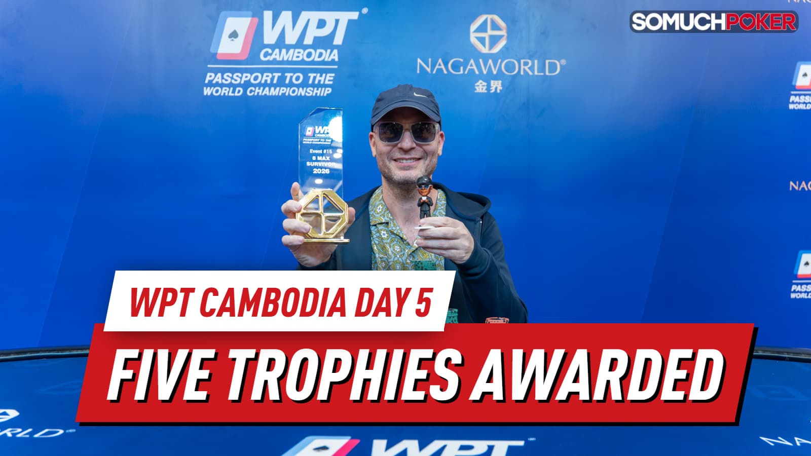 WPT Cambodia Day 5: Ron Hoffman Wins 8 Max Survivor 1.25K Bounty