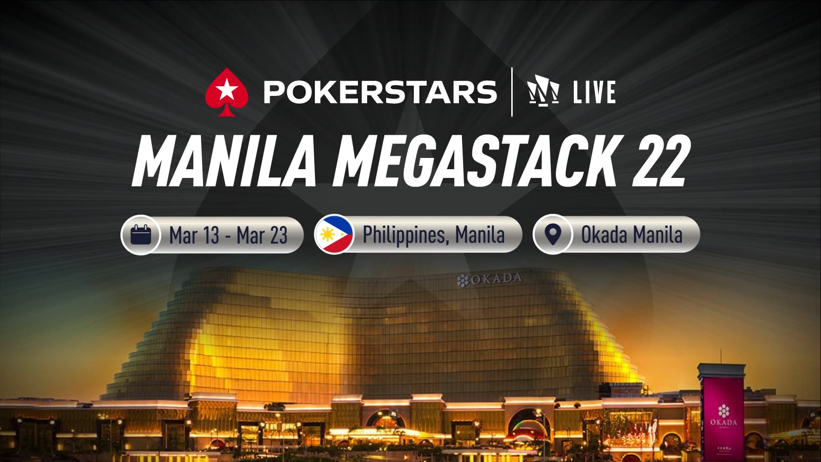 Spadie Chase at PokerStars LIVE Manila Megastack 22 In Two Weeks