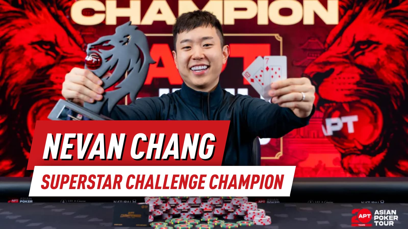 Nevan Chang Wins Record-Breaking APT Jeju Superstar Challenge for Career-Best KRW 451.7M