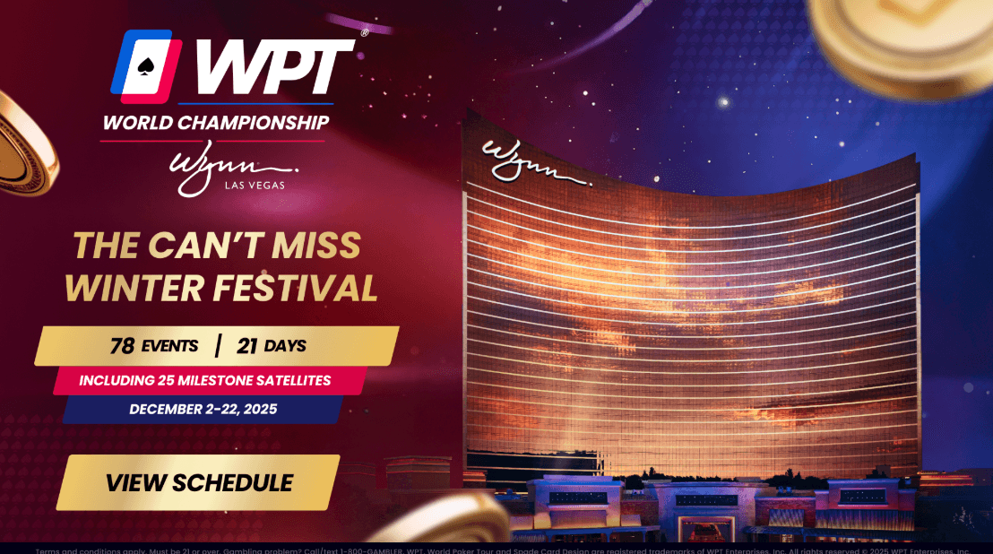 2025 WPT World Championship Festival Schedule Released