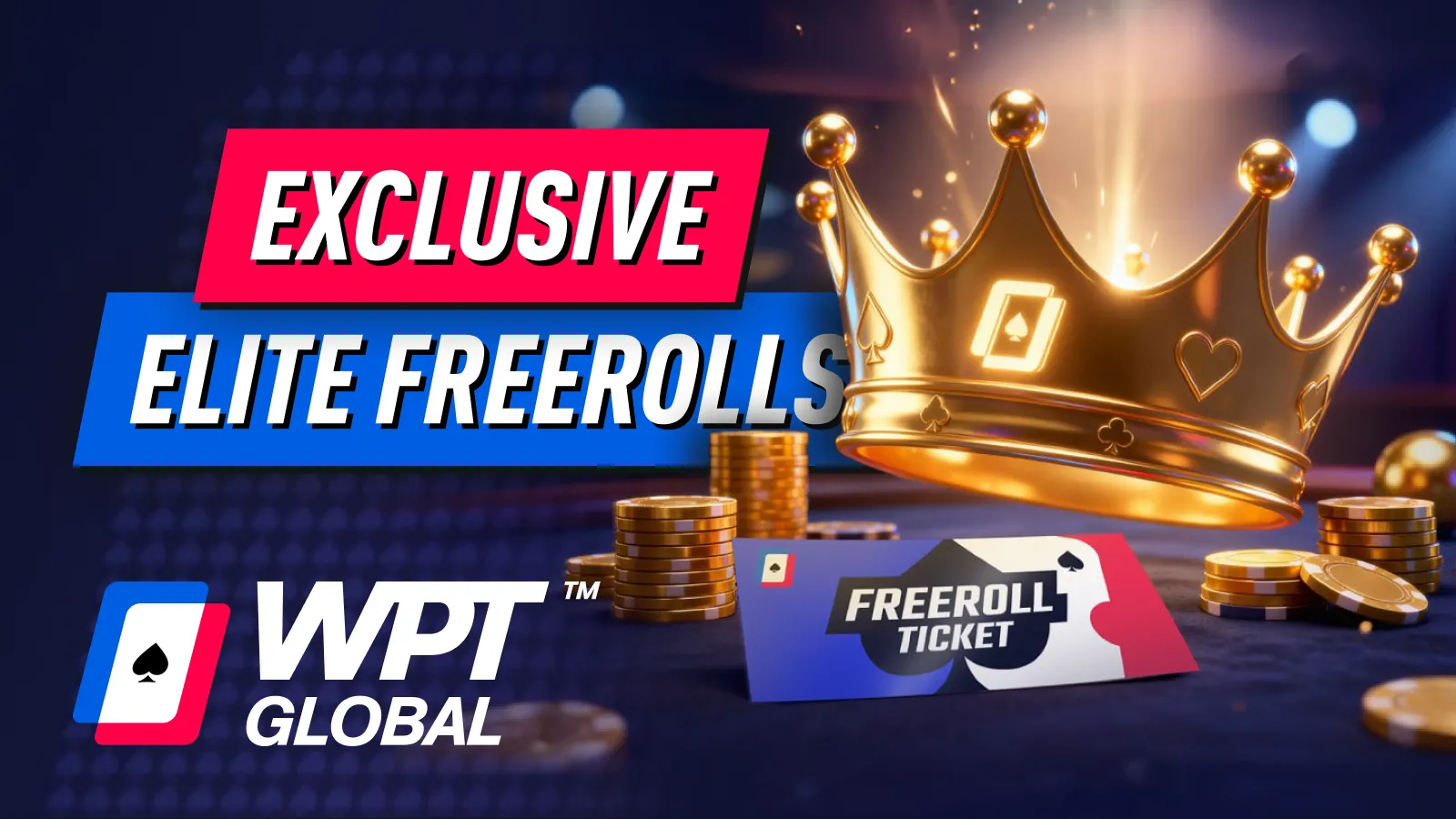 Join the Elite – $30,000 Weekly WPT Global Freerolls