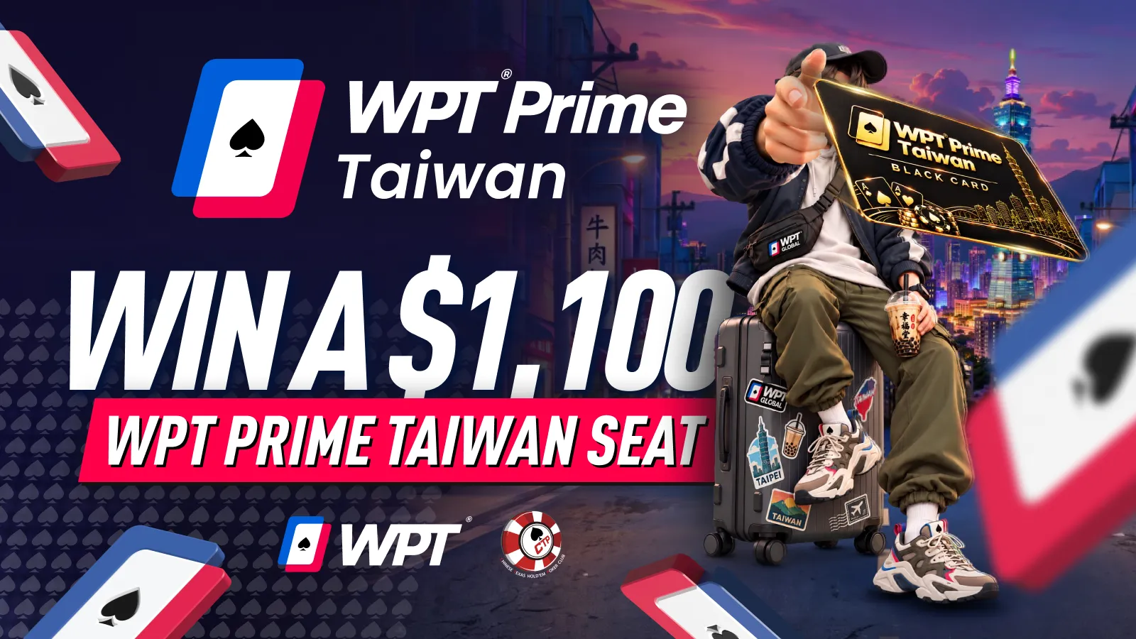 WPT Prime Taiwan 2027 Satellites: Win a $1,100 Seat From Just $0.55