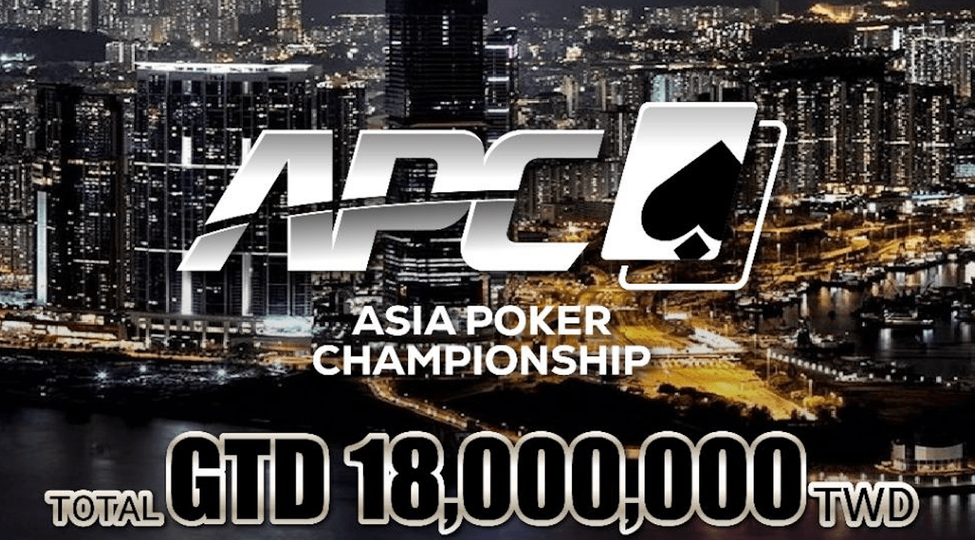 Asia Poker Championship Lights Up Taiwan From May 14-20 Feat. NT$ 18M In Guarantees