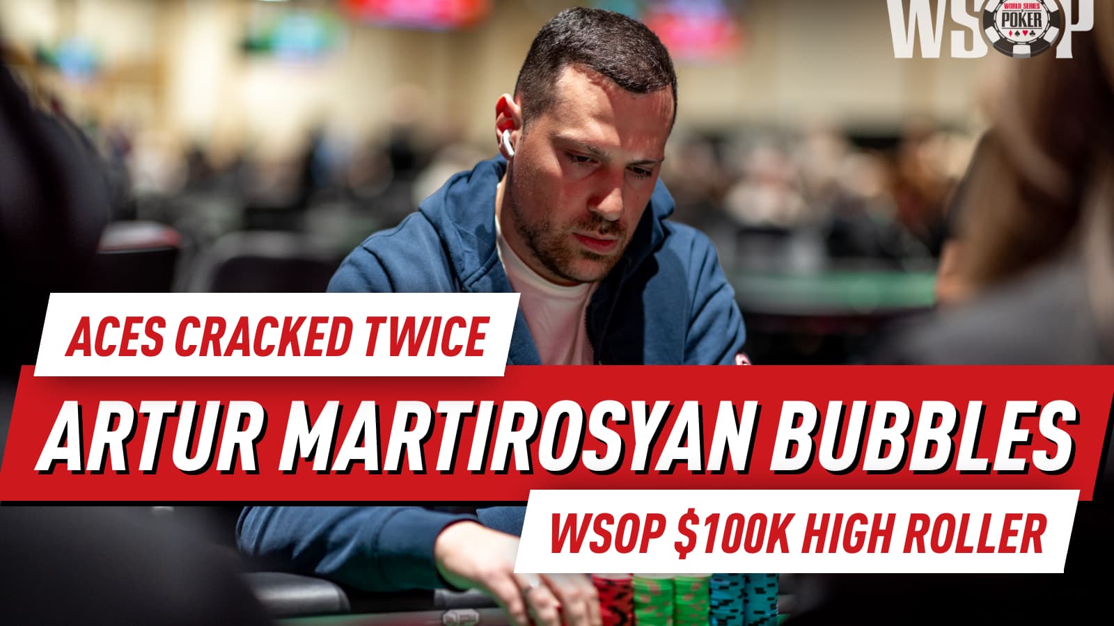Artur Martirosyan Bubbles $100K Event After Pocket Aces Lose Twice