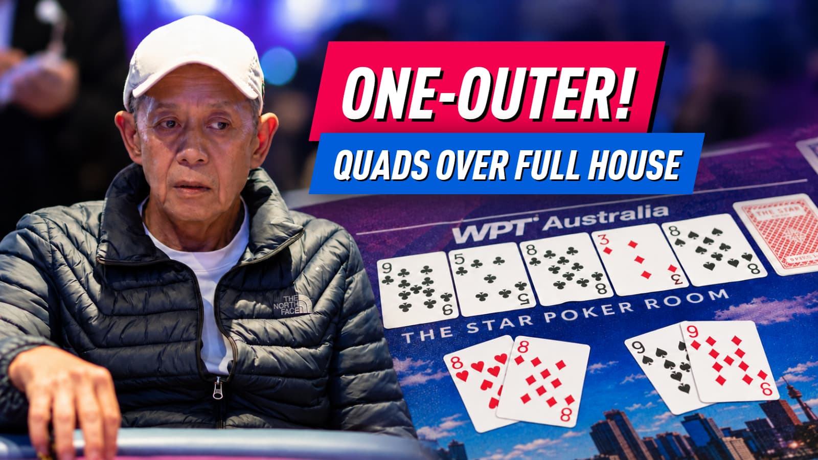 One-Outer Crushes Top Full House at WPT Australia