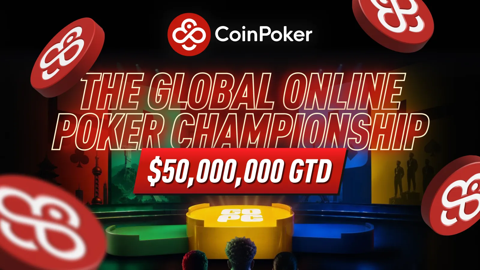 CoinPoker GOPC 2026: $50M Guaranteed Poker Series