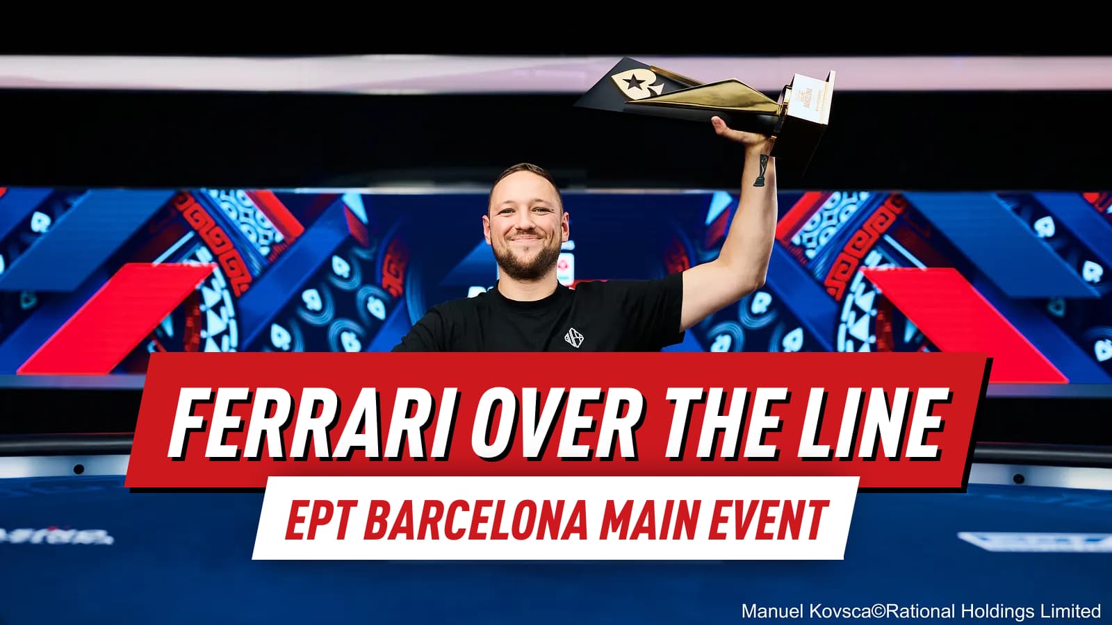 Manuel Ferrari Completes Third-Trophy Run With €1 Million EPT Barcelona Main Event Win