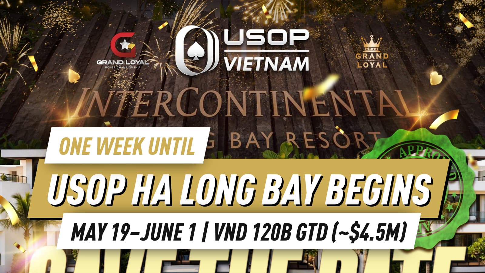 USOP Returns to Vietnam in One Week at InterContinental Halong Bay Resort
