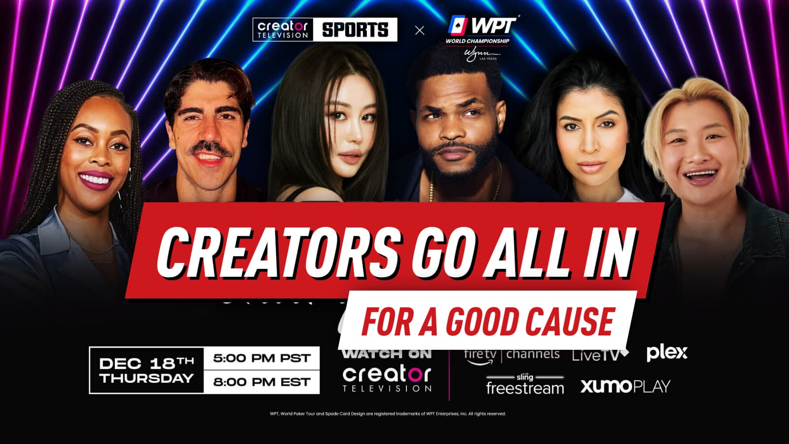 Poker Meets Pop Culture at the Creator Poker Championship in Las Vegas