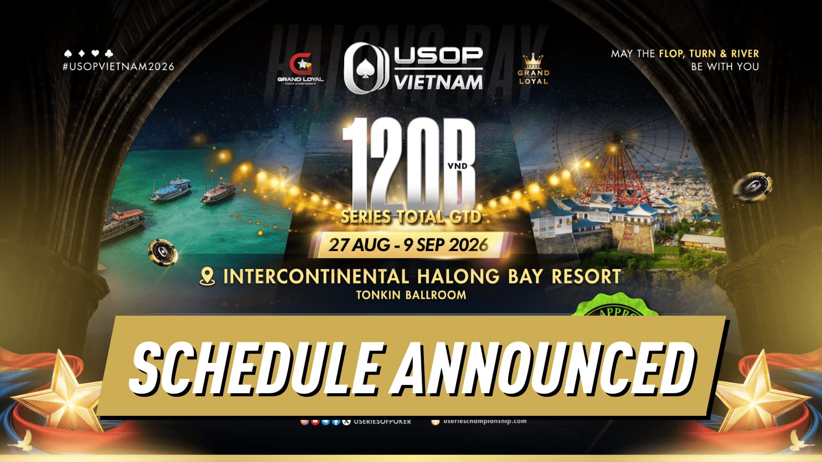USOP Vietnam HaLong Bay II 2026 Full Schedule Announced
