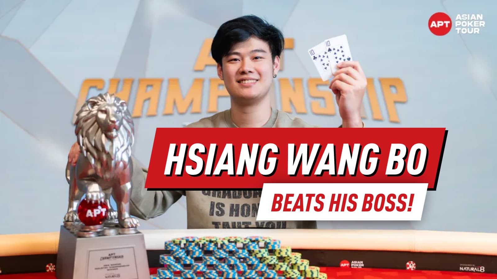 Hsiang Wang Bo Beats His Boss To Take Down APTC Gaming Industry Championship Event