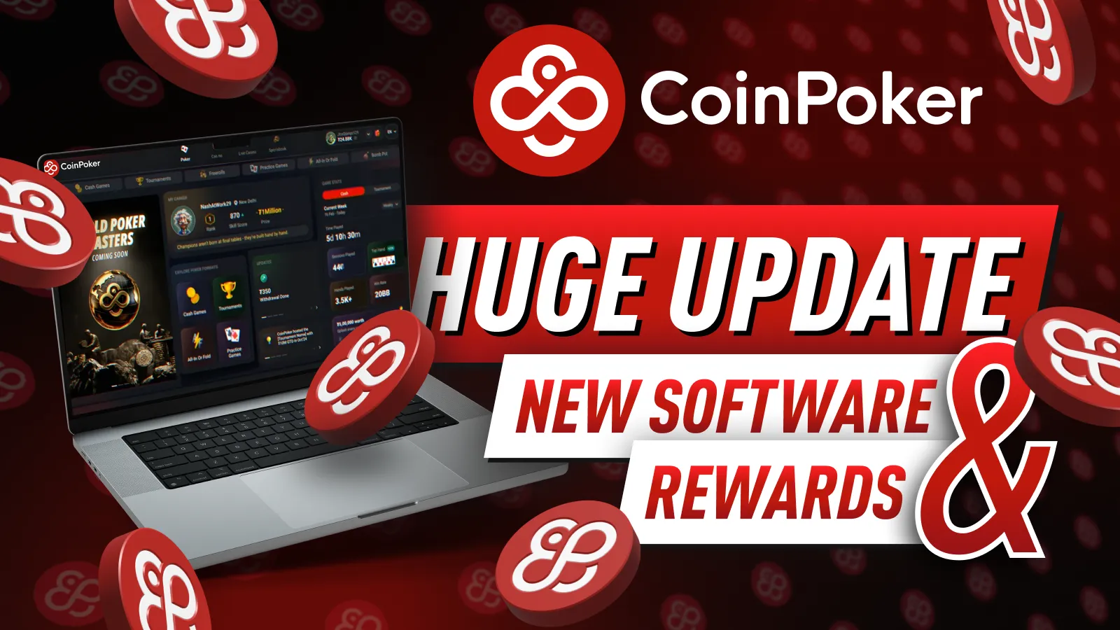 CoinPoker Update – New Software & Rewards