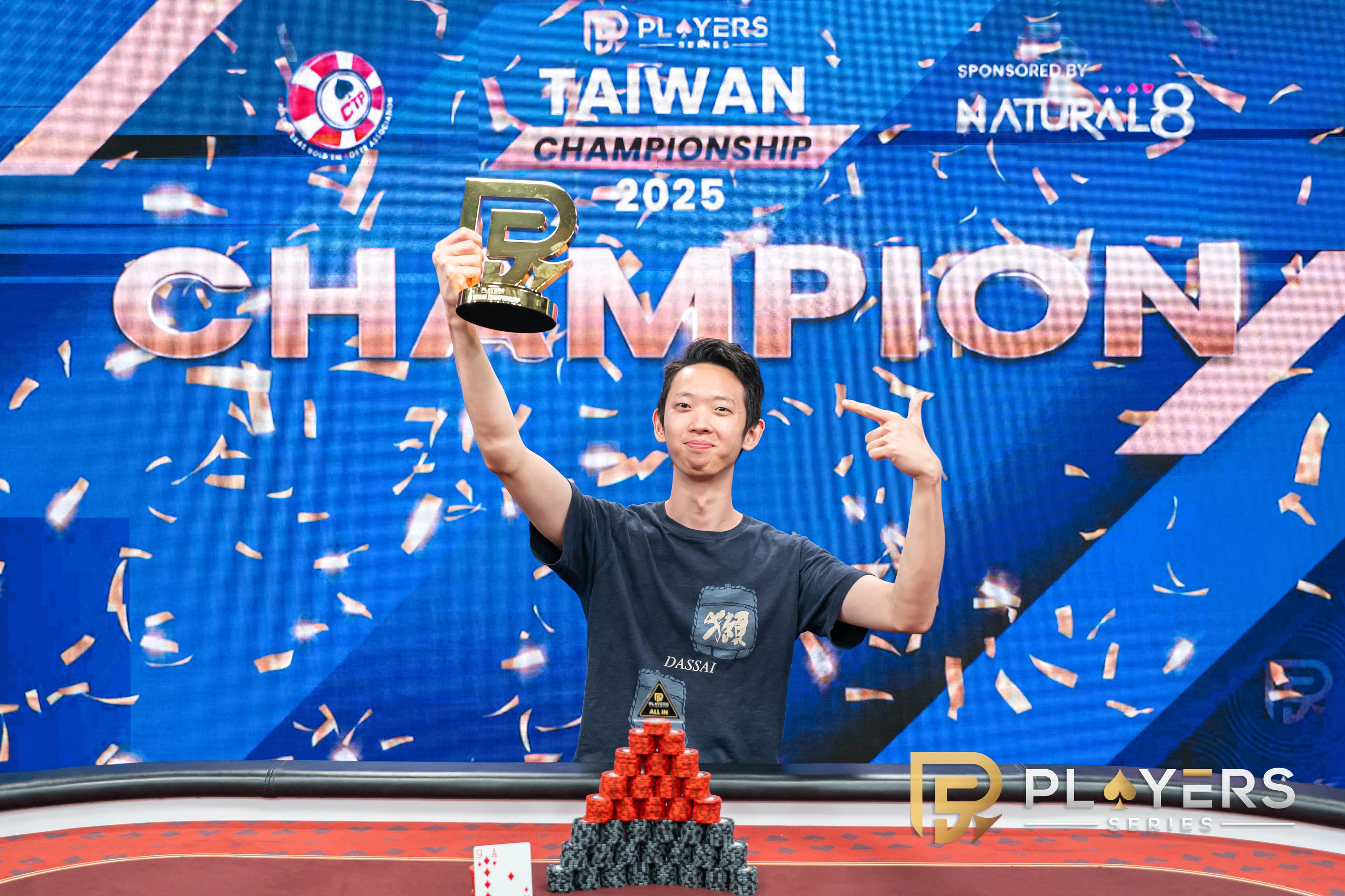 Kung Yu-Chien Takes Down Players Series Taiwan Championship For NT$ 3.6M (~US$ 109K)