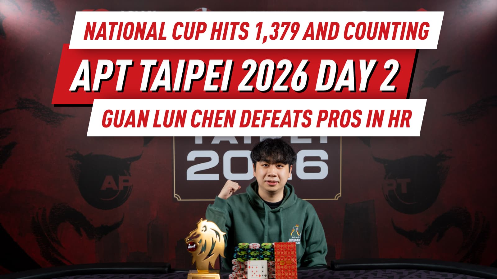 Pranav Agarwal Leads National Cup While Local Amateur Guan Lun Chen Stuns Pros In High Roller
