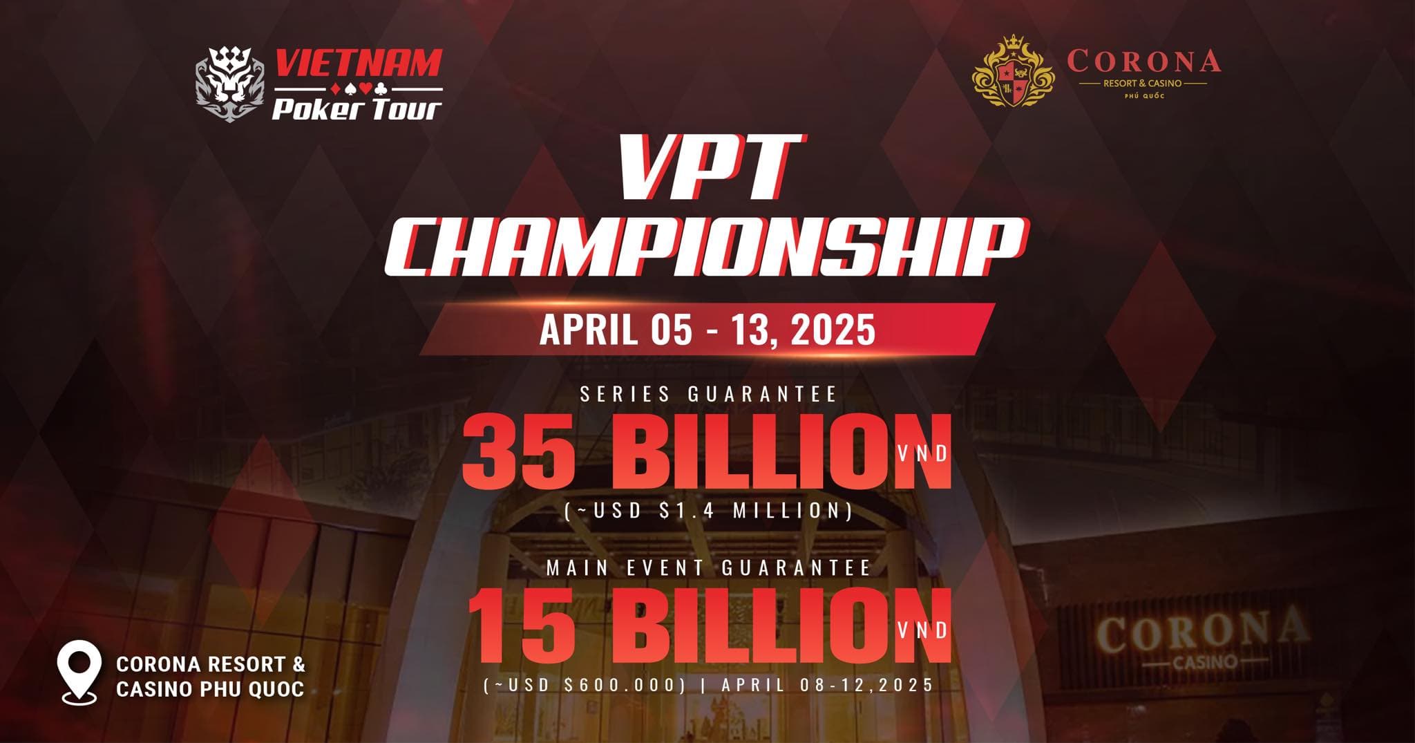 Vietnam Poker Tour Debuts Solo Event At Stunning Pearl Island With VND 35 Billion In Guarantees