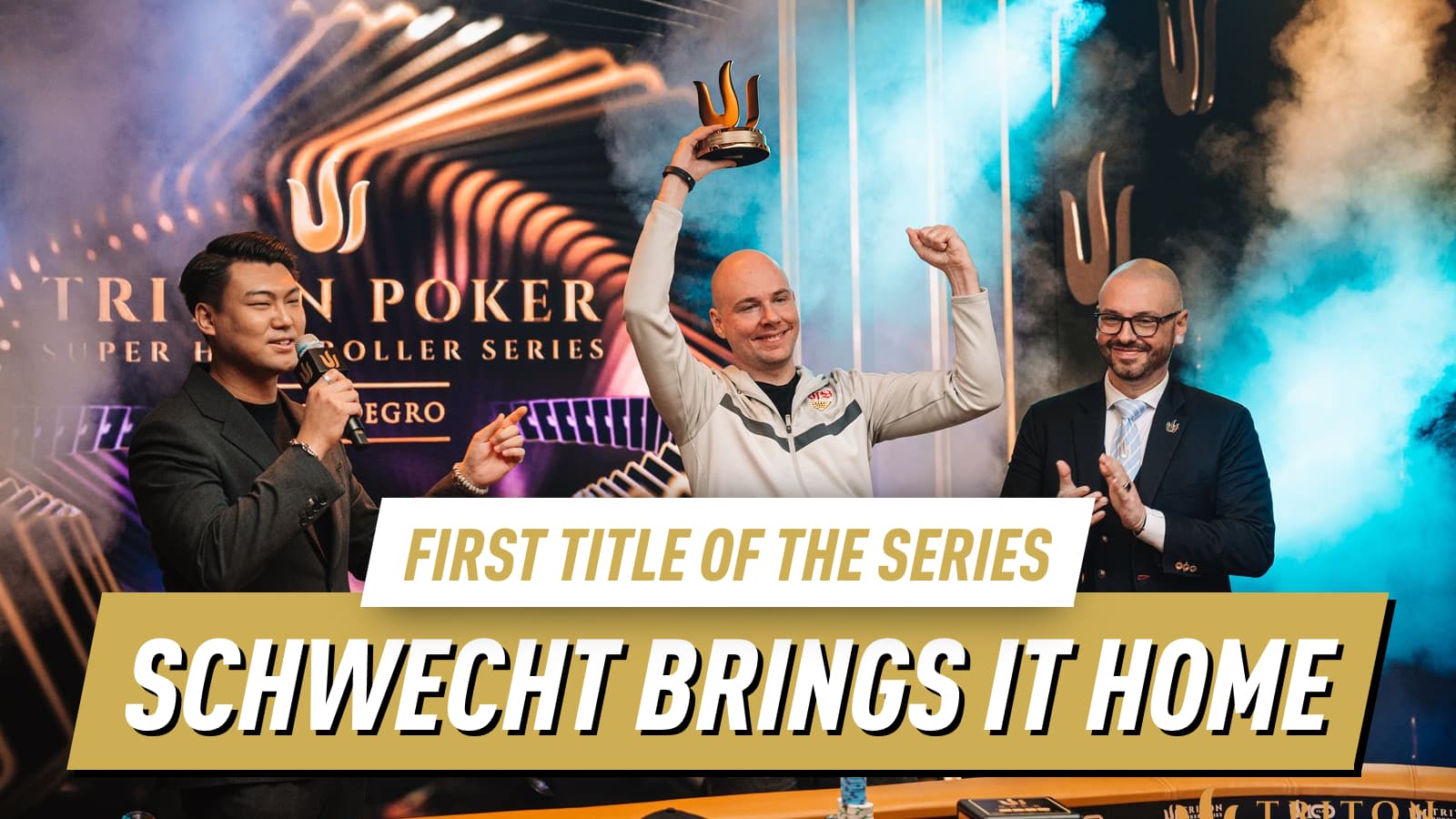 "I'm Really Glad I Brought It Home" — Tobias Schwecht Wins Triton Montenegro NLH/PLO Mix for $465,000