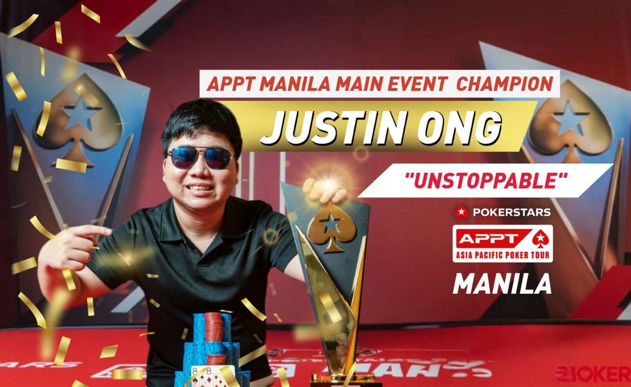 Justin Ong Crowned 2025 APPT Manila Main Event Champion