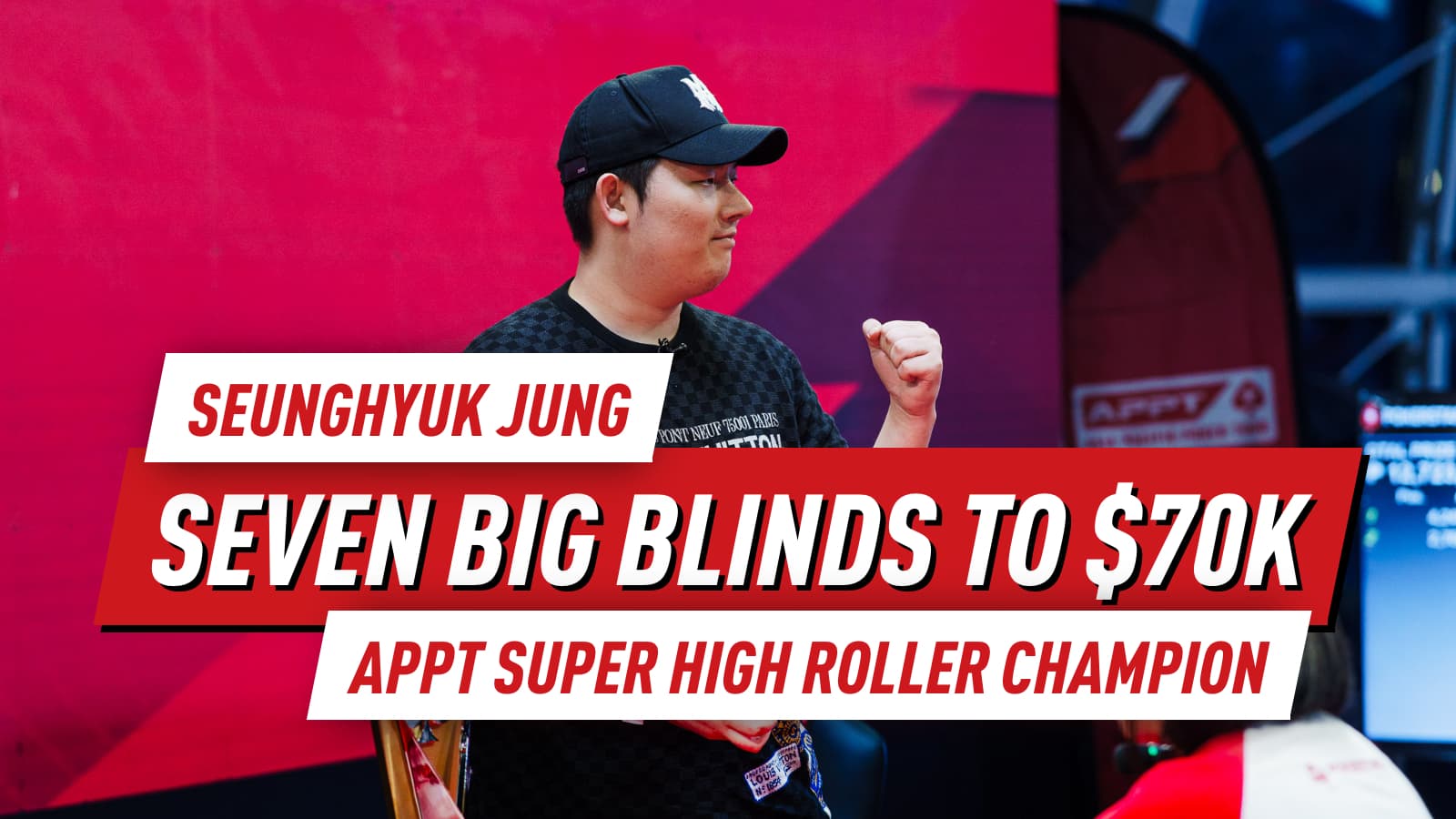 Seunghyuk Jung Completes Stunning Comeback to Capture APPT Super High Roller for PHP 4.2M